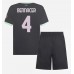 Maillot de foot AC Milan Ismael Bennacer #4 Troisième vêtements enfant 2024-25 Manches Courtes (+ pantalon court)